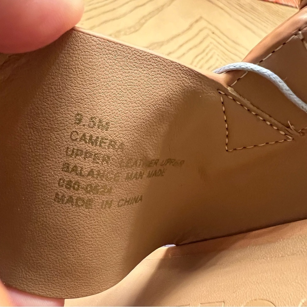 NWT NIB Aerosoles Camera Comfortable Women’s Platform Sandal in Nude Leather 9.5 - Picture 10 of 16